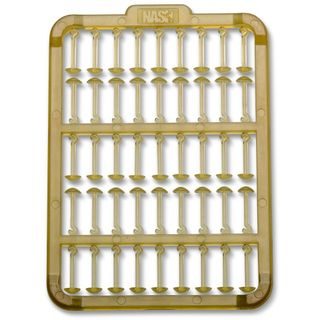 Nash Gumové korálky Bore Beads 20ks