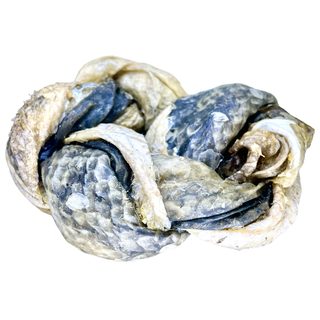 LK Baits Pet Luxusní rybí věneček z kůže Lososa a kůže Tresky 1ks