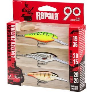 Rapala Wobler 90 Years Lure Kit Shad Rap