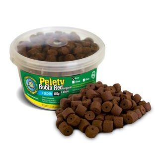 Chyť a pusť Pelety Robin Red original carp s dírou 150g