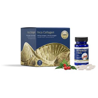 Inca Collagen Mořský kolagen 30 sáčků + dárek Vitamín C