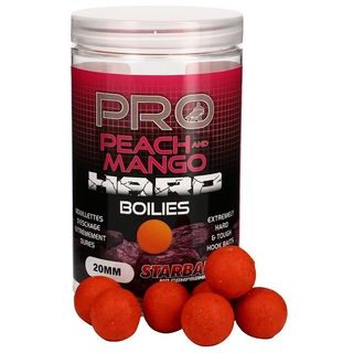 Starbaits Boilie Hard Probiotic Peach & Mango 200g