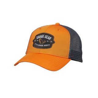 Savage Gear Kšiltovka Badge Trucker Cap Orange