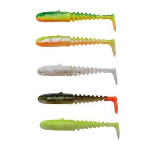 Savage Gear Gumová nástraha Gobster Shad Dark Water Mix 5ks