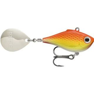 Rapala Tail Spinner Rippin' Spin Gold Fluorescent Red