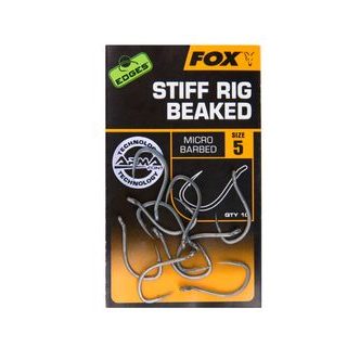Fox Háčky EDGES Stiff Rig Beaked 10ks