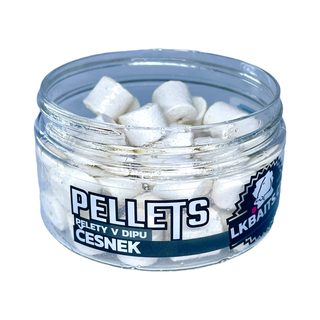 LK Baits Pop-up Pelety v dipu Česnek 40g