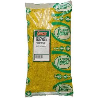 Sensas Přísada do krmení Chapelure Fluo Jaune (žlutá anglická vločka) 700g