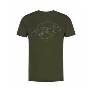Korda Tričko One Liner Tee Olive