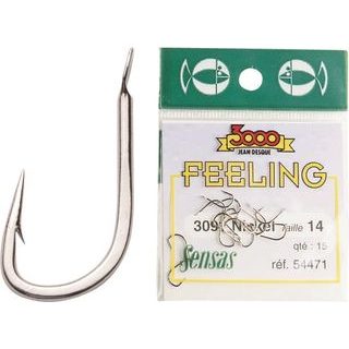 Sensas Háčky Feeling 3091 Nickel 15ks