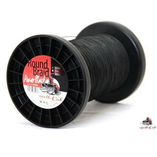 Hell-Cat Splétaná šňůra Round Braid Power Black 1000m