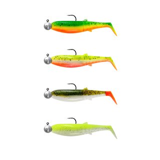 Savage Gear Gumová Nástraha Cannibal Shad Darkwater Set 4ks