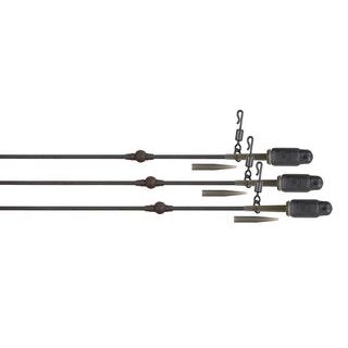 Fox Montáž Edges Tuff Tungsten Tubing Heli-Clip Rigs 3ks