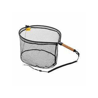 Fencl Muškařský podběrák King XL Natur s pogumovanou sítí a magnetem