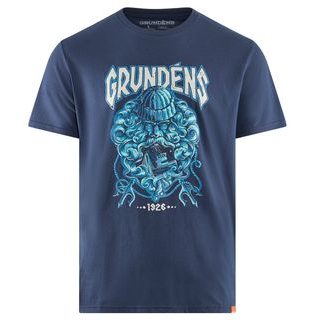 Grundéns Triko Njord SS T-Shirt Dark Navy
