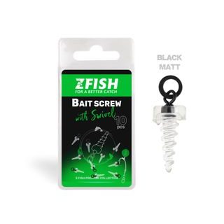 Zfish Vrtáček s obratlíkem a kroužkem 10ks