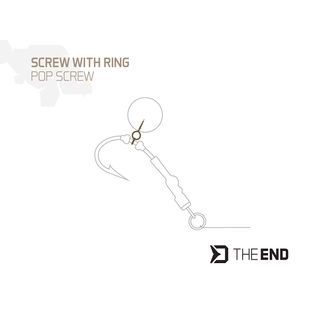 Delphin Klip na červy TheEND Maggot Trap 15ks