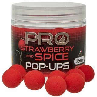 Starbaits Plovoucí boilies Pop Up Pro Strawberry Spice 50g
