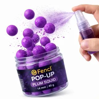 Fencl Boilies Pop Up Plum Squid