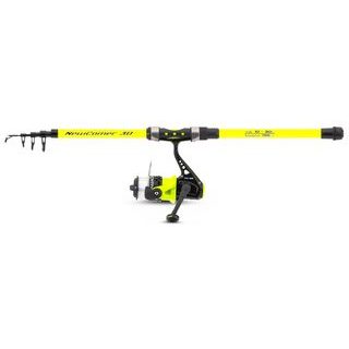 Saenger Prút Newcomer II Tele 1,95m 10-30g + Navijak 25 FD + Vlasec 0,22mm