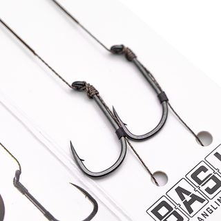 Korda Návazec Basix Hair Rigs Wide Gape 2ks