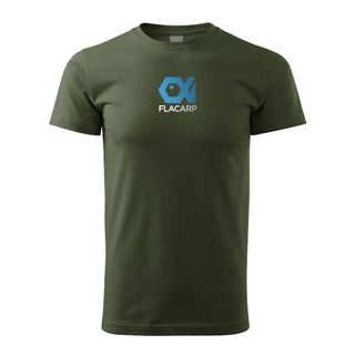 Flacarp Triko military s barevným potiskem