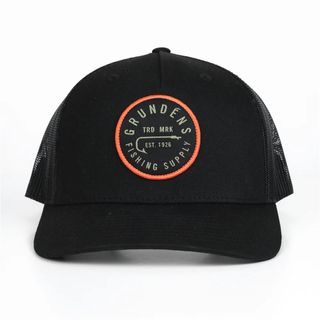 Grundéns Kšiltovka Hook Trucker FP Solid Black O/S