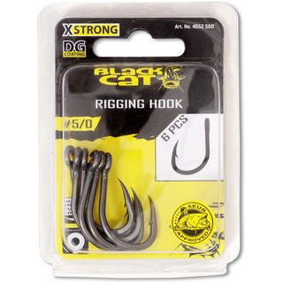 Black Cat Háčky Rigging Dg Dg Coating 6ks