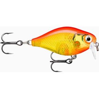 Rapala Wobler X-Light Crank Shallow Runner Gold Fluorescent Red