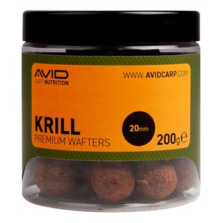Avid Boilies Premium Wafters Krill 20mm 200g