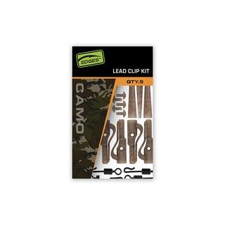 Fox Závěsky Edges Camo Lead Cip Kit 5ks