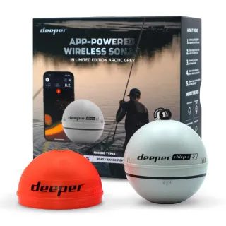 Deeper Nahazovací sonar Fishfinder CHIRP+ 2 Arctic Grey Limited Edition