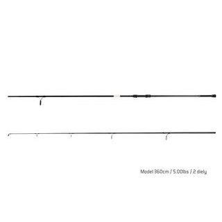 Delphin Prut Bomber 380cm 5.00lb 2díl