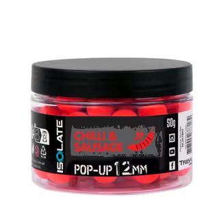Shimano Boilies Isolate Pop-Up Chilli Sausage fluo Red
