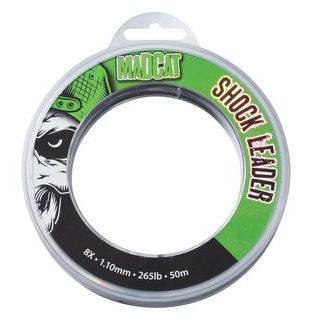 Madcat Šoková šňůra Shock Leader 8X 1,10mm 50m