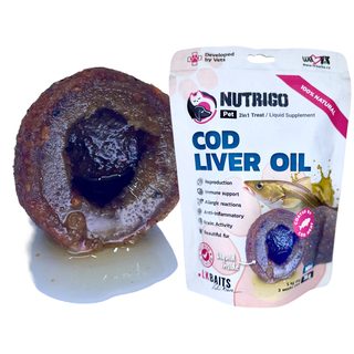 LK Baits Pet Doplněk stravy Nutrigo Dog Supplement Cod Liver Oil
