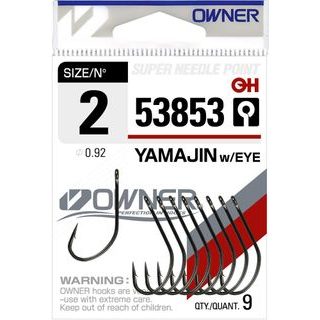 Owner Háčky na candáty s očkem Yamajin 53853