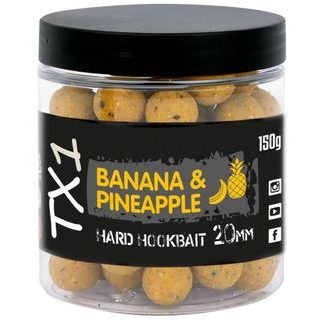 Shimano Boilies TX1 Hard Hookbait Banana & Pineapple 150g