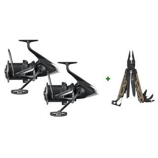 Shimano Naviják Aero Technium Magnesium 14000 XTD 2ks + Leatherman Kleště Signal Zdarma!