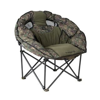Trakker Křeslo komfortní s područkami Levelite Camo Longback Recliner