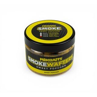 Mikbaits Vyvážené Boilie Smoke wafters Sweet Popcorn 14mm 150ml