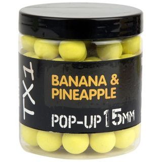 Shimano Boilies TX1 Pop Up Banana & Pineapple Fluoro Yellow