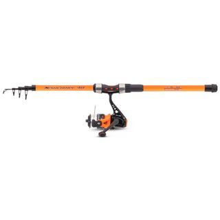 Saenger Prút Newcomer II Tele 2,1m 15-40g + Navijak 25 FD + Vlasec 0,25mm