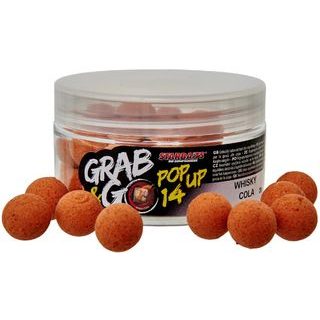Starbaits Plovoucí boilies Pop Up Global Whisky Cola 14mm 20g