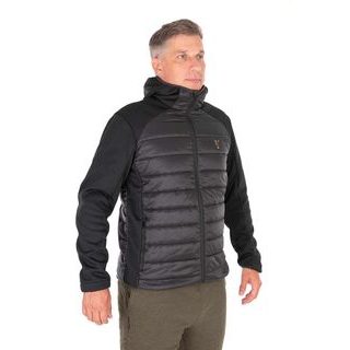 Fox Bunda Collection Sherpa Jacket Black & Orange