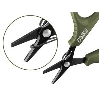 Delphin Nůžky s vroubky BladeX Short SS 9,5cm