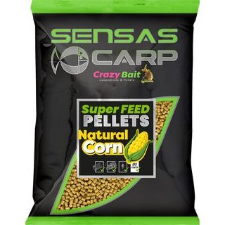 Sensas Pelety Super Feed Natural Corn 650g