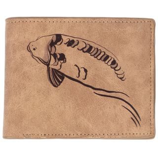 Giants fishing Peněženka plavající kapr Brown Wallet Swimming Carp hnědá
