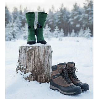 Dr. Hunter Podkolienky Winter Lange MERINO THERMO