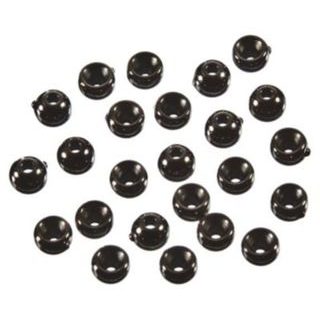 Giants Fishing Hlavičky černé Beads Black 3,8mm 100ks